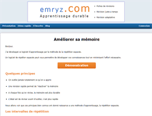 Tablet Screenshot of emryz.com